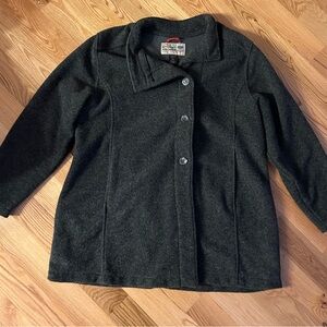 Stormy Kromer Asymmetrical Pea Coat